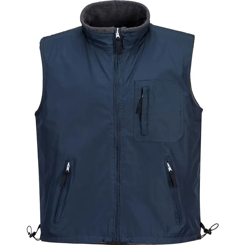 Portwest Mens Fleece Lined Reversible Bodywarmer