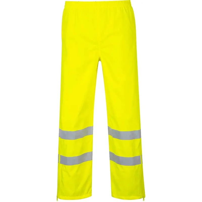 Oxford Weave 300D Class 1 Breathable Hi Vis Breathable Trousers