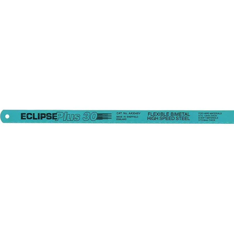 Eclipse Plus 30 Bimetal Hacksaw Blades