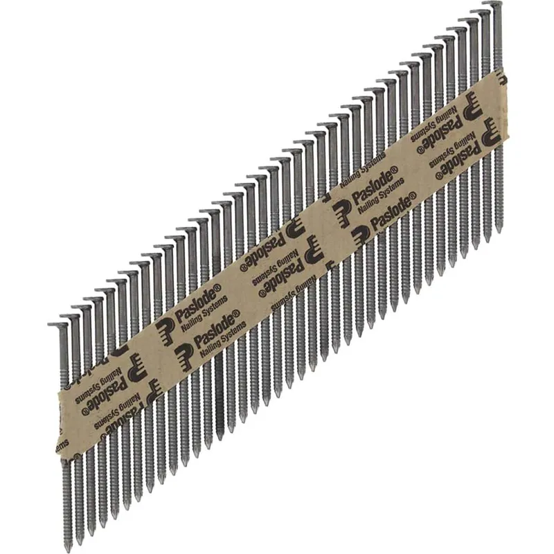 Paslode IM360CI Bright Ring Shank Collated Nails and Gas