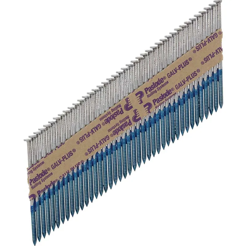 Paslode IM360CI Galvanised+ Ring Shank Collated Nails and Gas