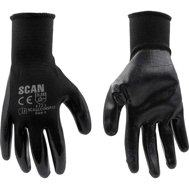 Scan Nitrile Seamless Inspection Gloves