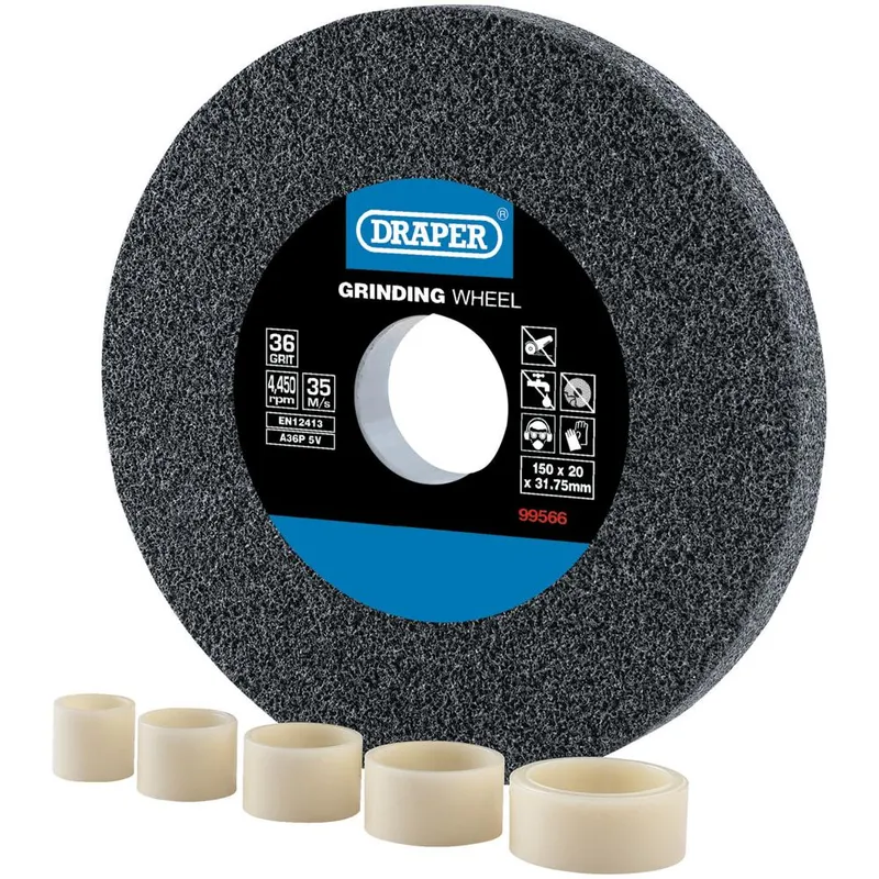 Draper Aluminium Oxide Bench Grinding Wheel