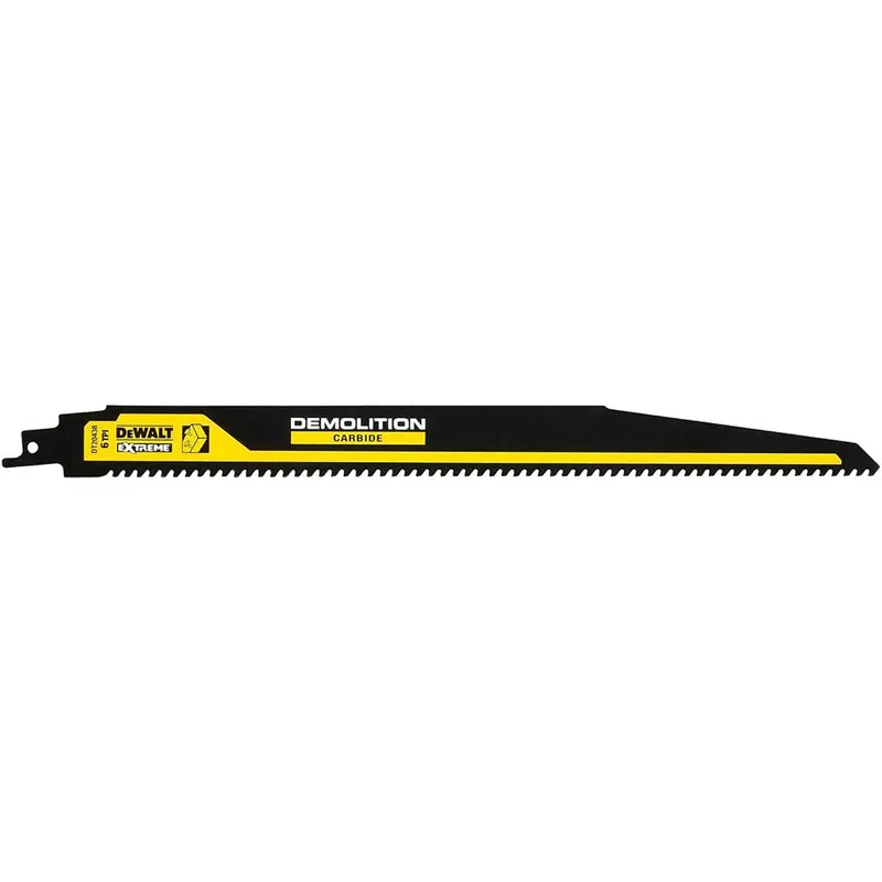 DeWalt Demolition Carbide Reciprocating Sabre Saw Blades Wood Nails
