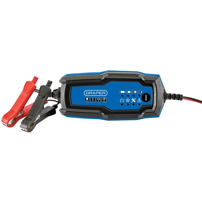 Draper BC12 Smart Charger and Battery Maintainer 12v 2A