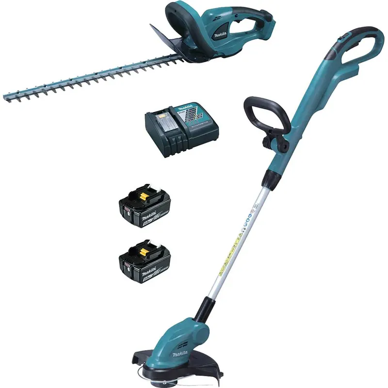 Makita 18v LXT Cordless Hedge and Grass Trimmer Kit