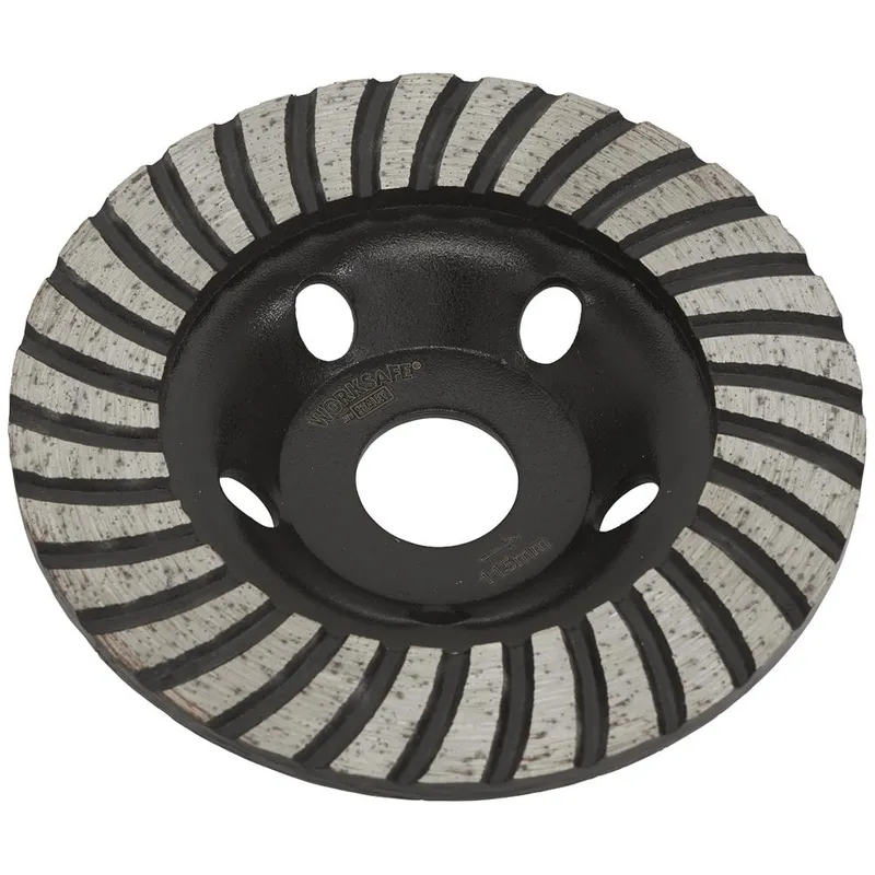 Sealey Concrete Grinding Head Turbo Row