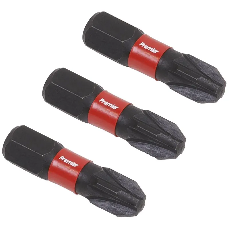 Sealey Impact Power Tool Pozi Screwdriver Bits