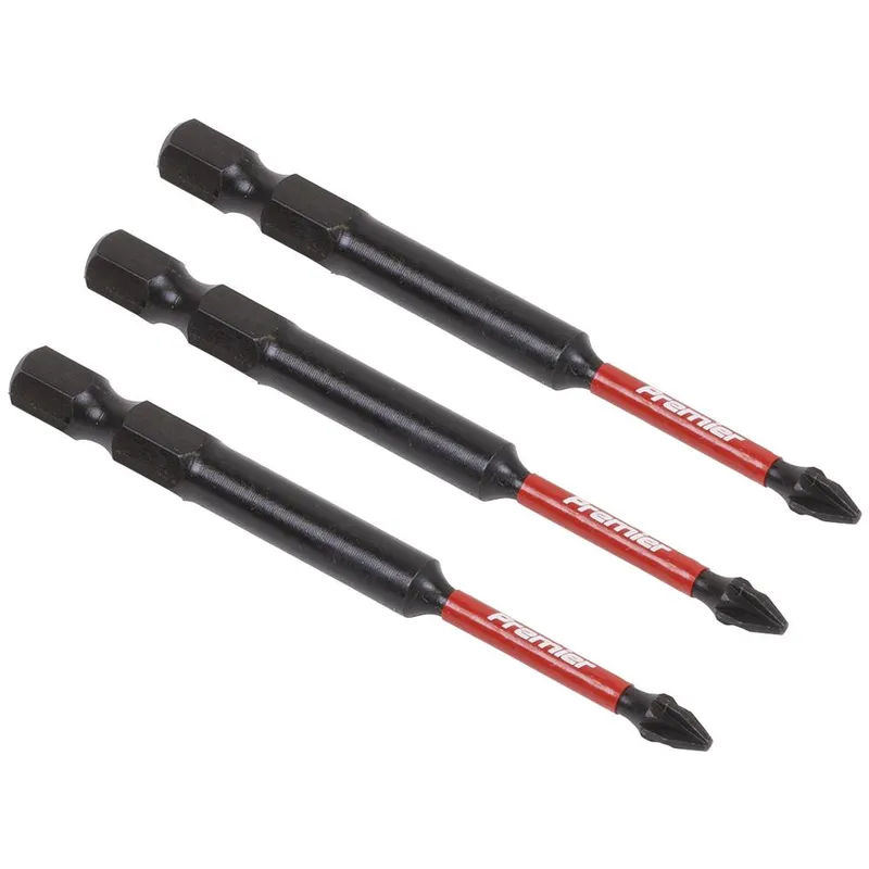 Sealey Impact Power Tool Pozi Screwdriver Bits