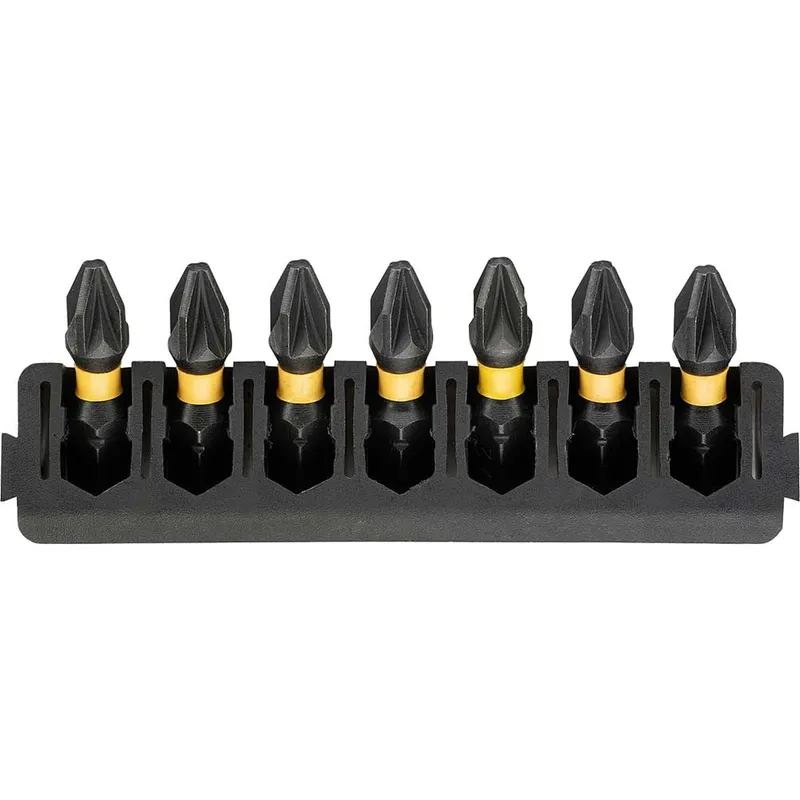 DeWalt 7 Piece FlexTorq PZ2 Screwdriver Bit Bar Set