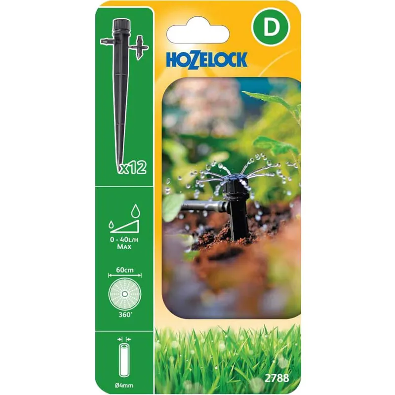 Hozelock MICRO End Line Mini Sprinkler Stake