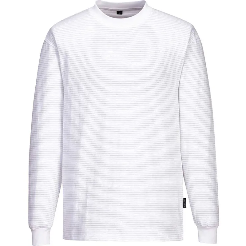 Portwest Anti Static ESD Long Sleeve T Shirt