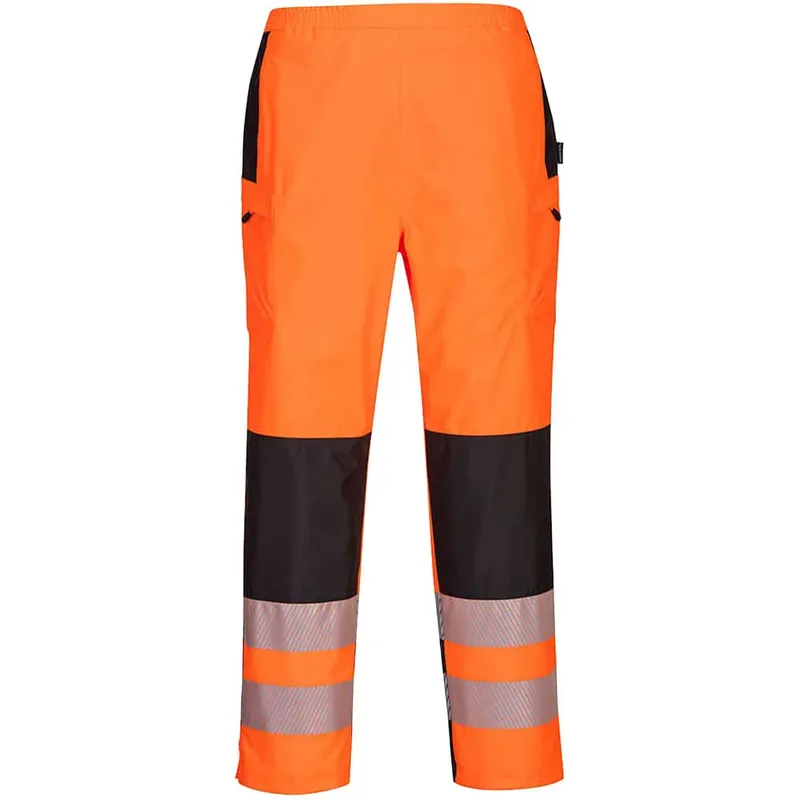 Oxford Weave 300D Class 2 PW3 Hi Vis Womens Waterproof Rain Trousers