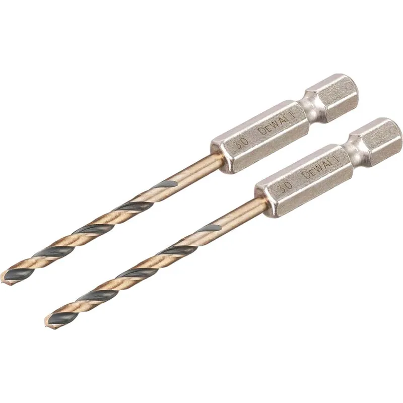 DeWalt Black and Gold Hex Impact HSS Drill Bit