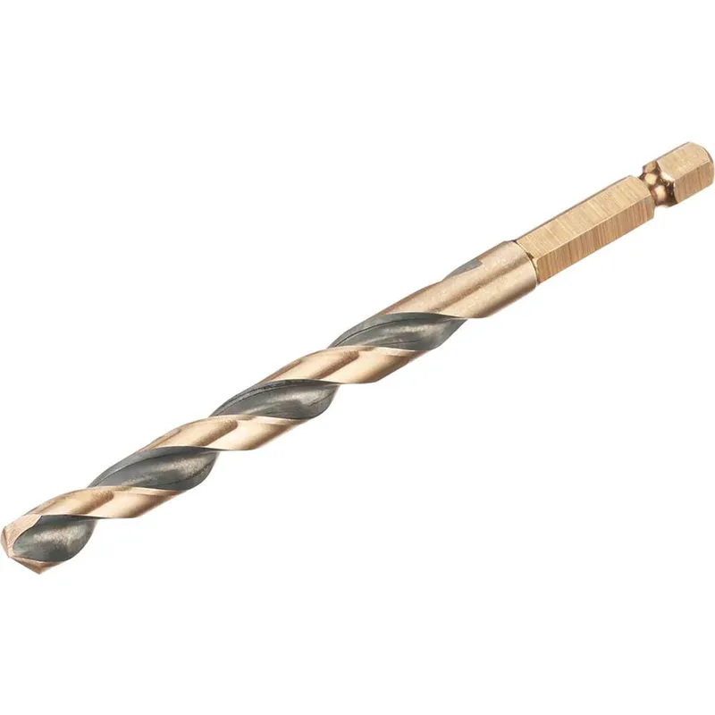 DeWalt Black and Gold Hex Impact HSS Drill Bit