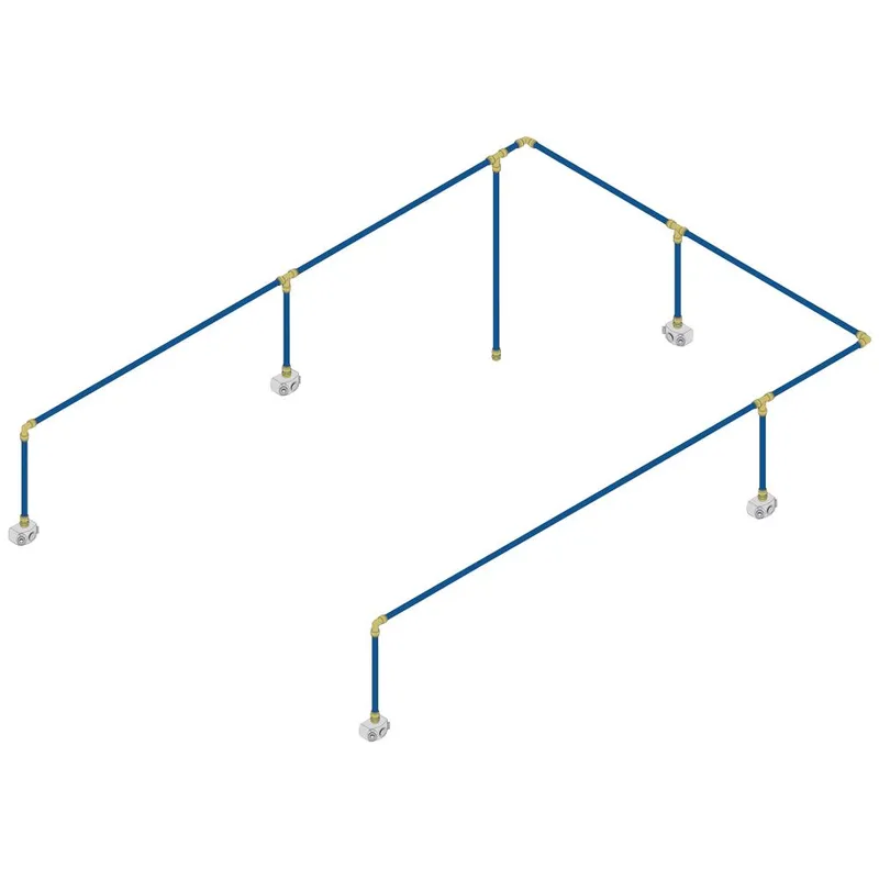 Sealey Sharkbite Speedfit 5 Drop Air Supply System Kit 36 metre