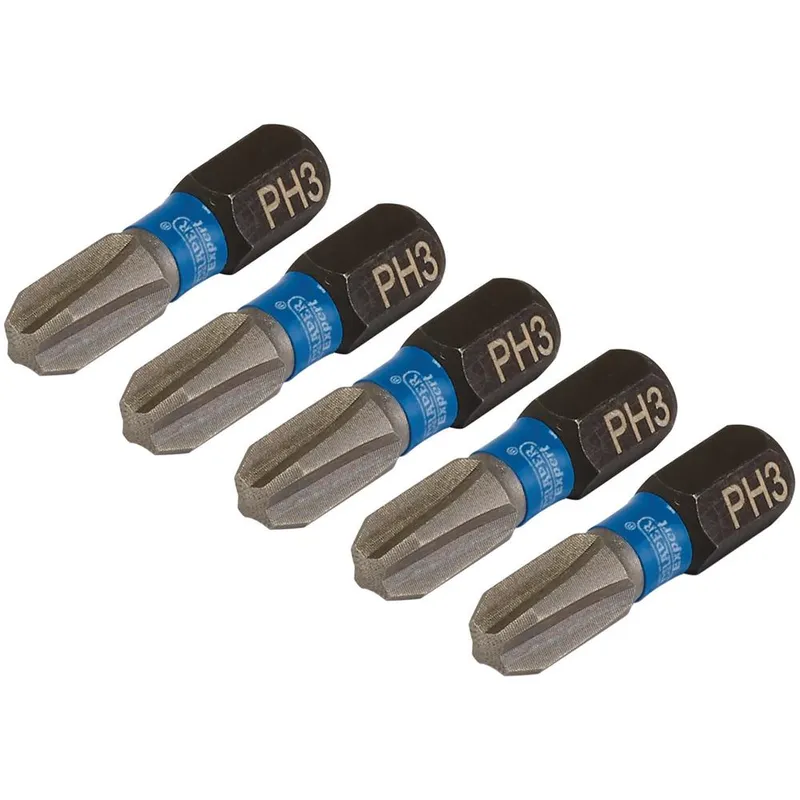 Draper Expert Impact Phillips Screwdriver Bits