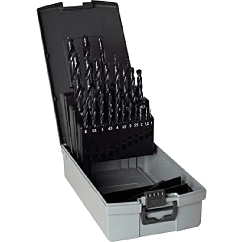 Guhring No 16 25 Piece HSCO 1.0 -13mm By 0.5mm Drill Set