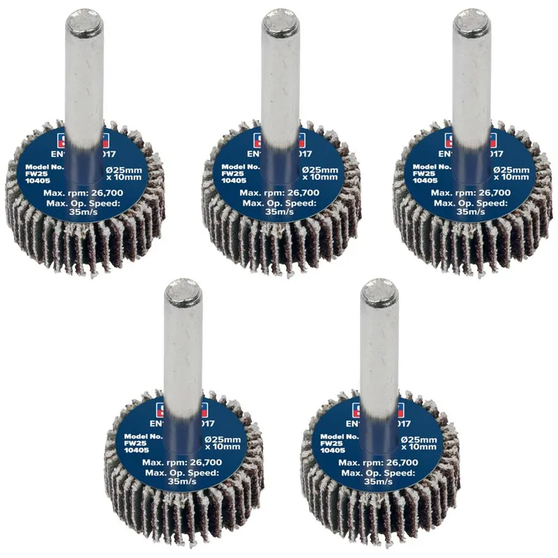 Sealey Flap Wheels Pack Of 5