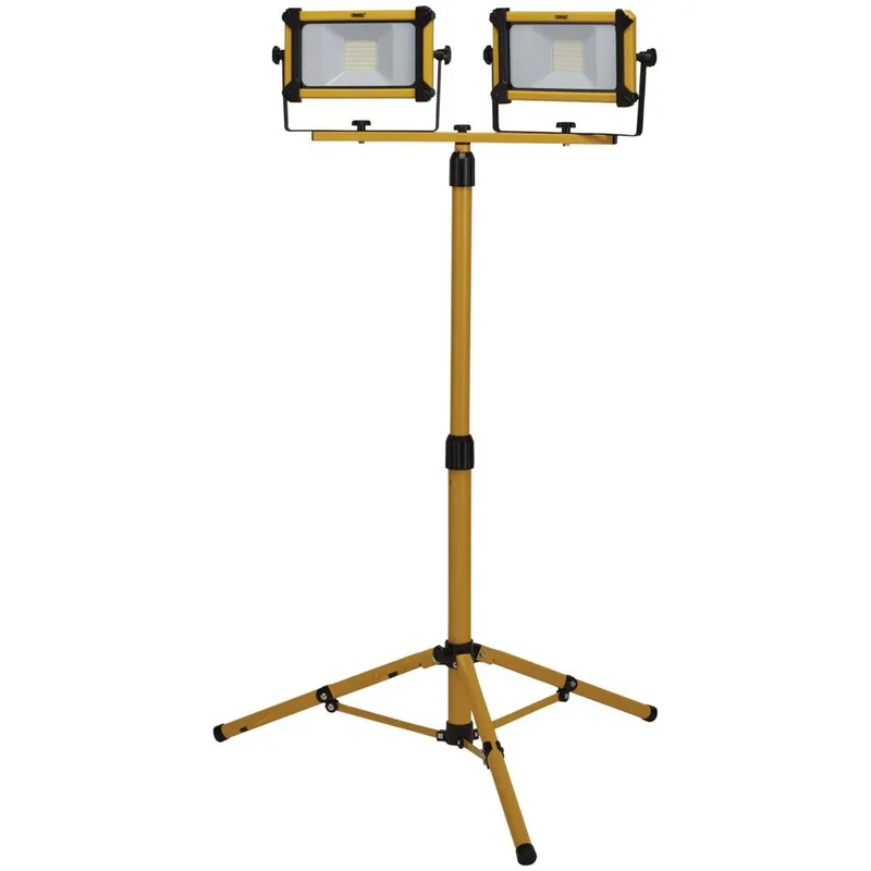 Draper SMD LED Twin Tripod Site Light 50 Watt