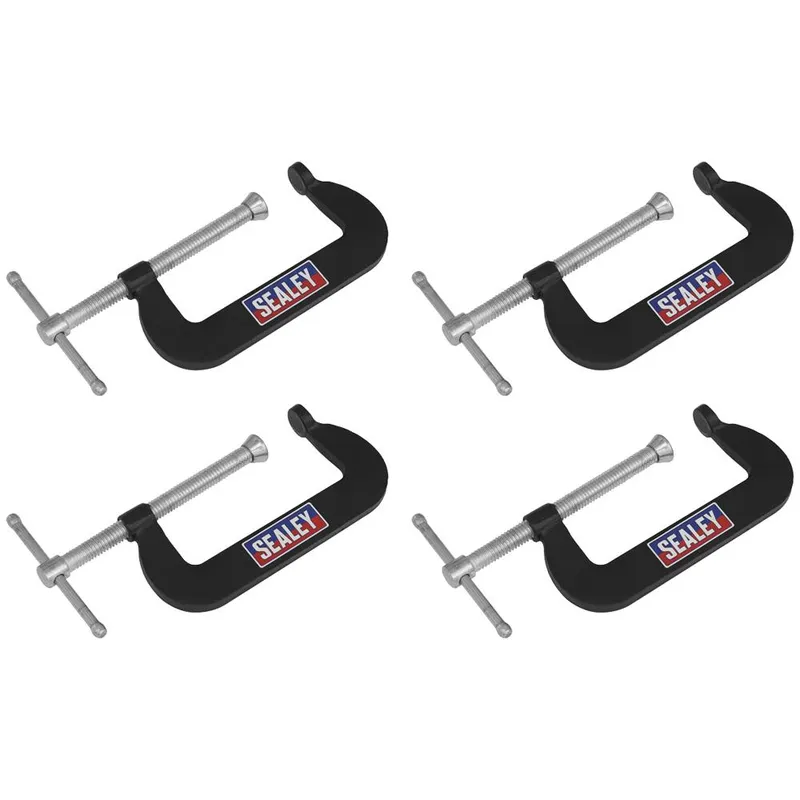 Sealey 4 Piece Junior G Clamp Set