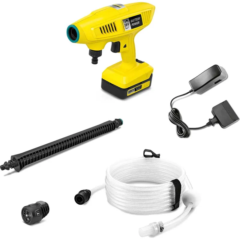 Karcher KHB 4-18 PLUS 18v Cordless Handheld Pressure Washer 21 Bar