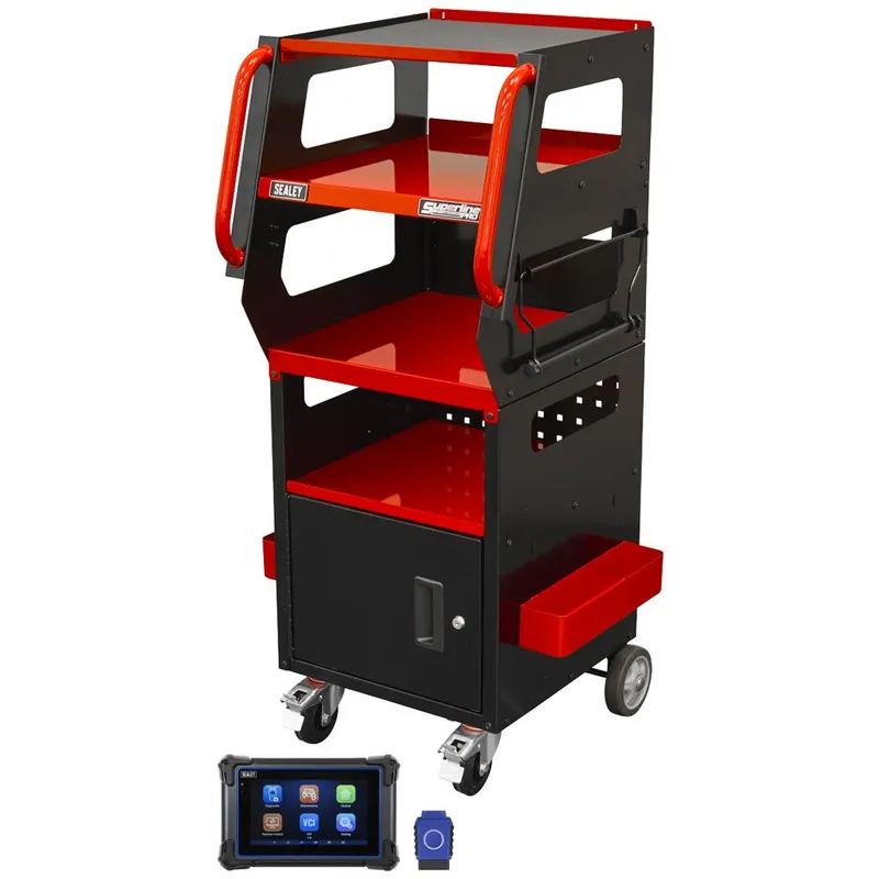 Sealey Automotive Diagnostic Tablet and Trolley Kit