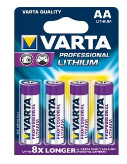 Varta Lithium Battery AA-Blister Card