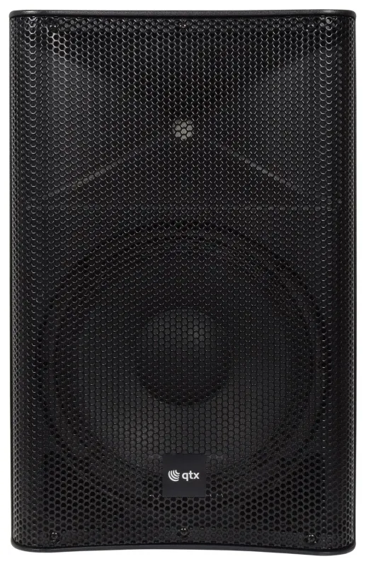 QTX QUEST-12 Passive PA Cabinet 400W with SpeakOn Connection Black
