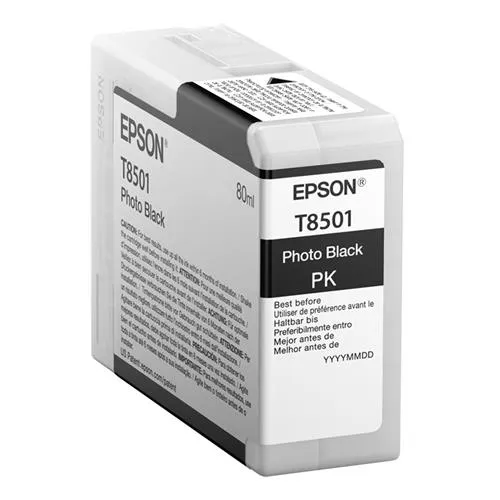 Original Epson T8501 Photo Black Ink Cartridge
