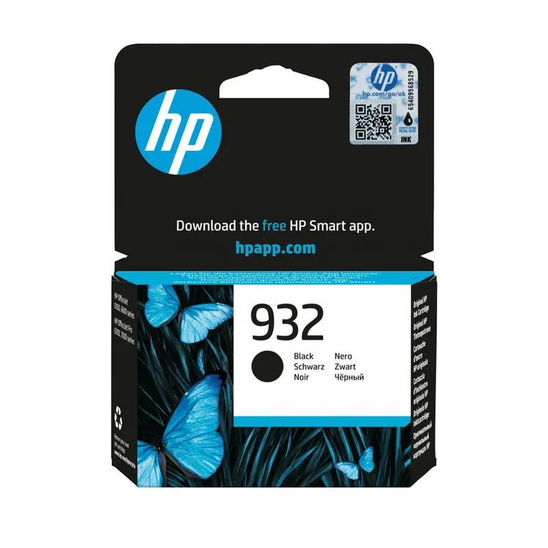 Original HP 932 Black Ink Cartridge