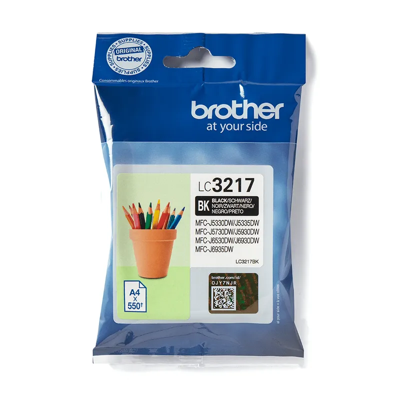 Original Brother LC3217BK Black Ink Cartridge