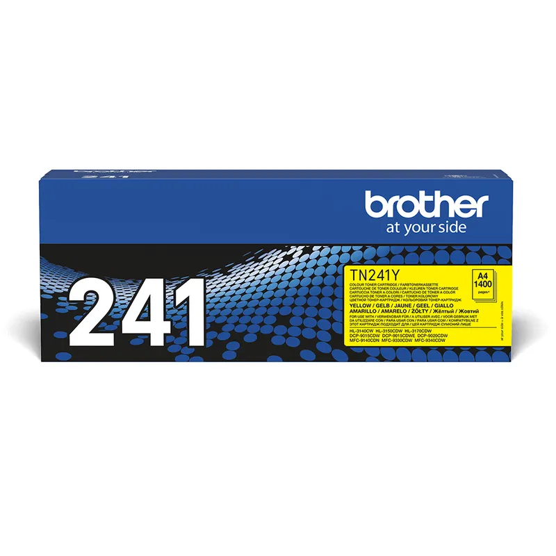 Original Brother TN241 Yellow Toner Cartridge