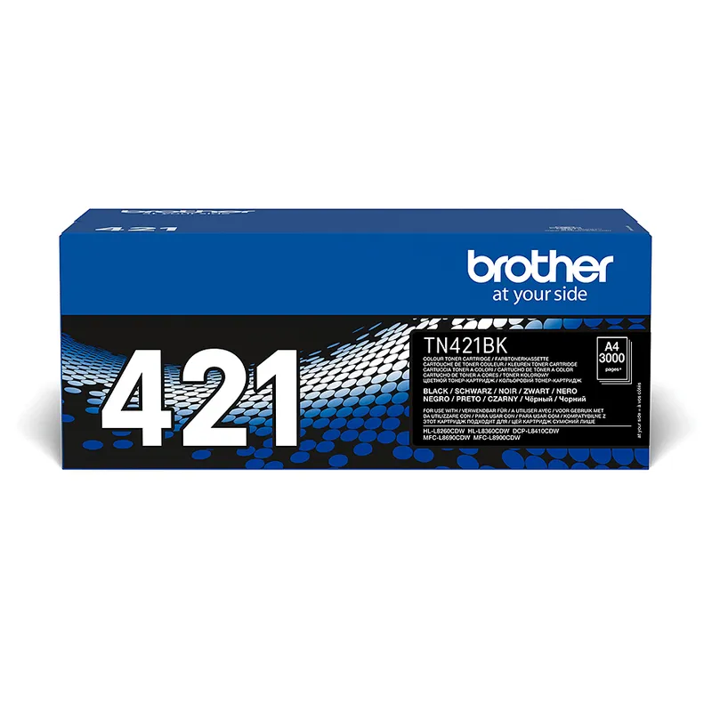 Original Brother TN-421BK Black Toner Cartridge