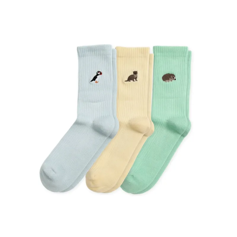 Ribbed Summer Sorbet Collection 3 Pack | UK Adult 7-11