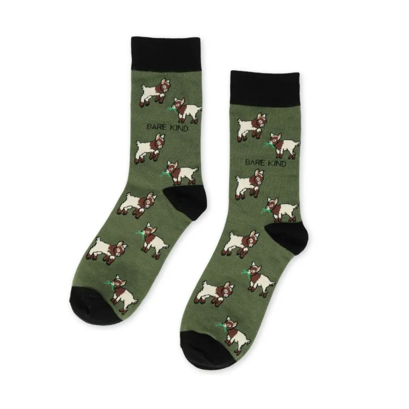 Save the Goats Bamboo Socks | UK Adult 4-7