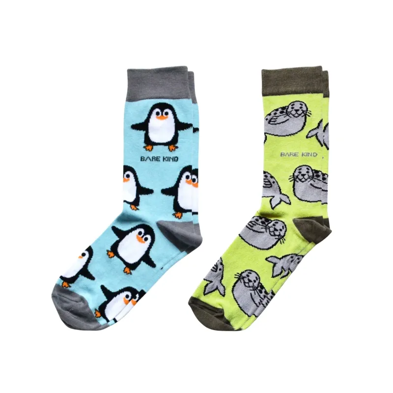 The Belly Sliding Bamboo Socks Duo | UK Adult 4-7