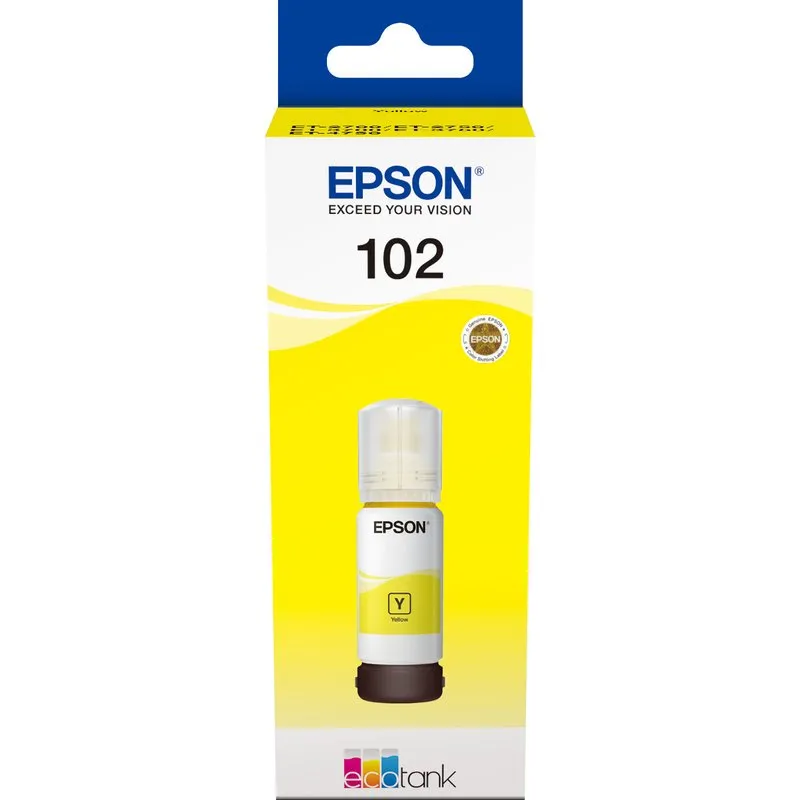 Epson 102 EcoTank Yellow ink bottle