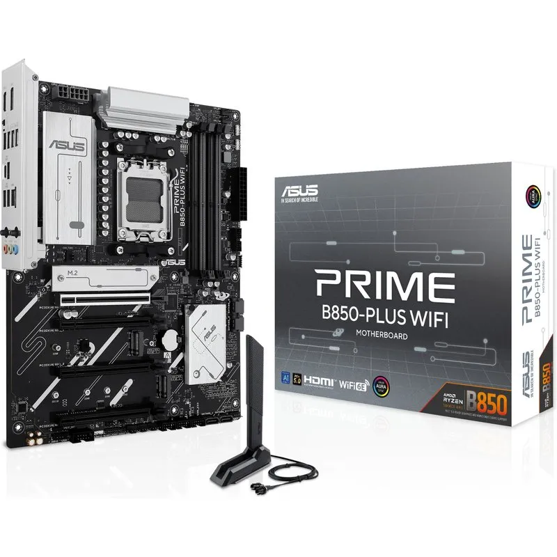 ASUS PRIME B850-PLUS WIFI AMD B850 Socket AM5 ATX