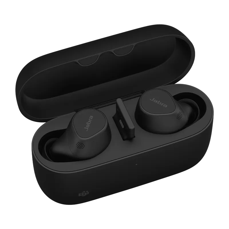 Jabra Evolve2 Buds - USB-A MS - Includes Wireless Charging Pad