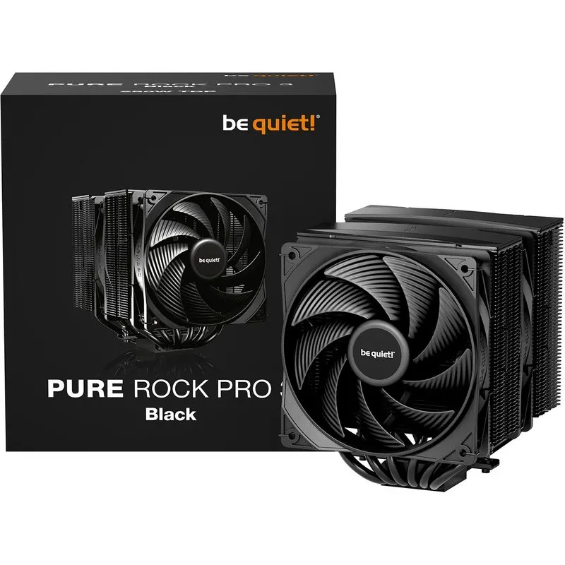 be quiet! Pure Rock Pro 3 Black Processor Air cooler 12 cm 1 pc(s)