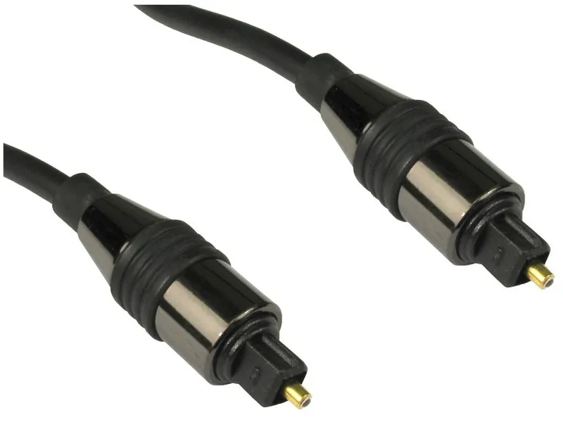 Cables Direct 4OPT-105 audio cable 5 m TOSLINK Black