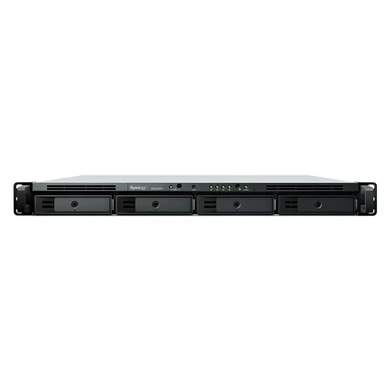 Synology RackStation RS822RP+ NAS Rack (1U) Ryzen Embedded V1500B 2 GB DDR4 HDD DiskStation Manager Grey