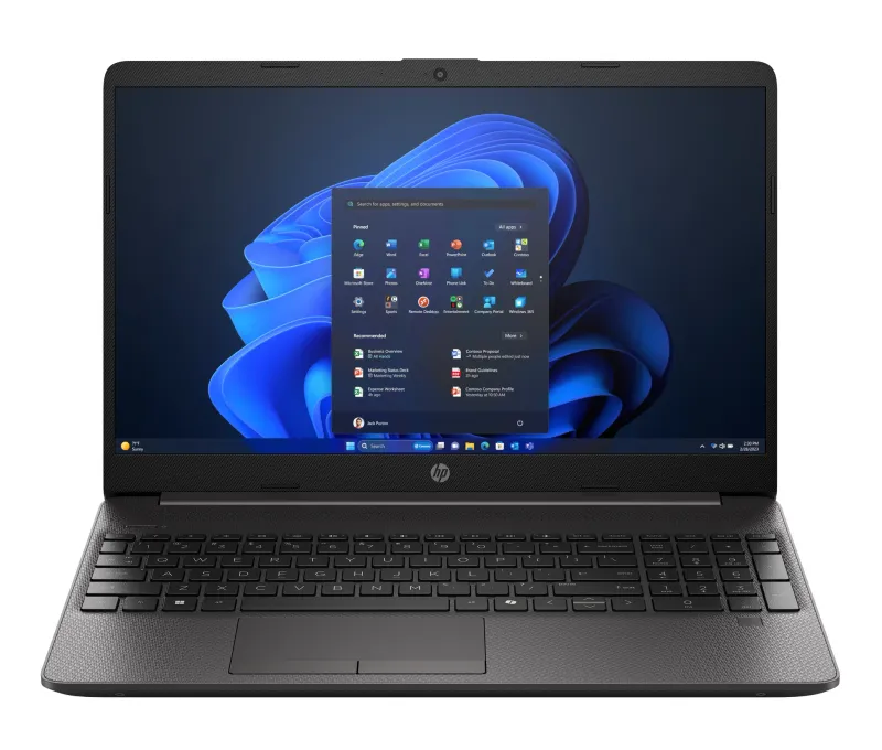 HP 250R G9 Intel Core Ultra 5 120U Laptop 39.6 cm (15.6") Full HD 8 GB DDR4-SDRAM Wi-Fi 6 (802.11ax) Windows 11 Home Black