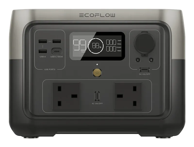 EcoFlow RIVER 2 Max UK portable power station Lithium Iron Phosphate (LiFePO4) 500 W 600 g