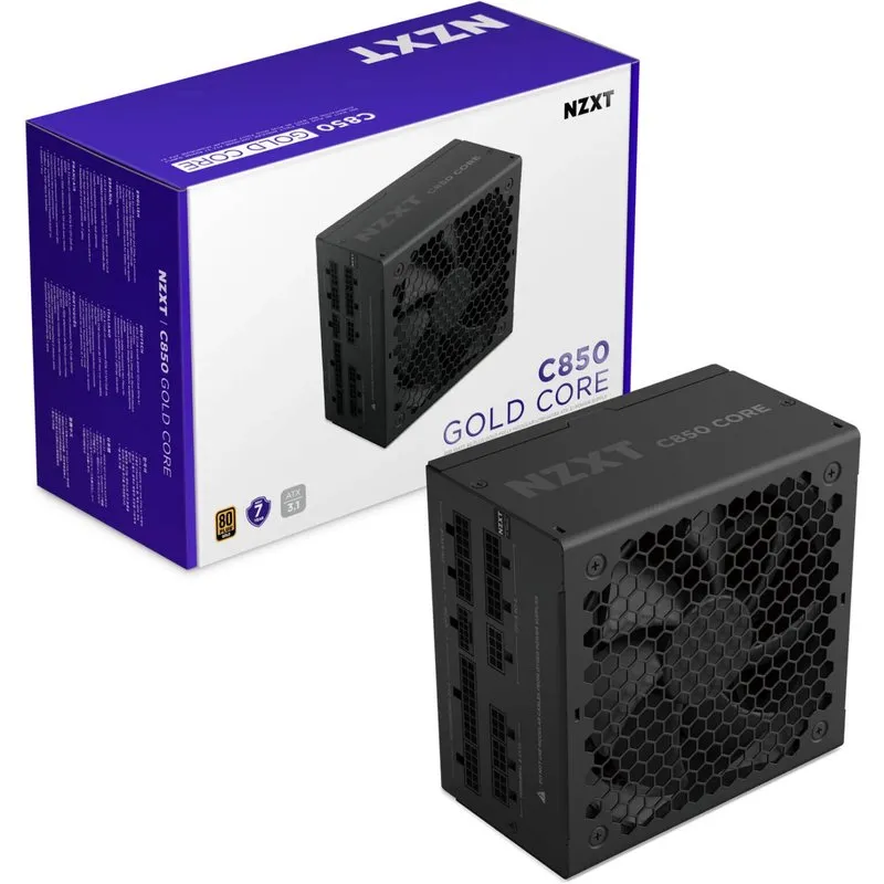 NZXT C850 Gold Core power supply unit 850 W 24-pin ATX ATX Black