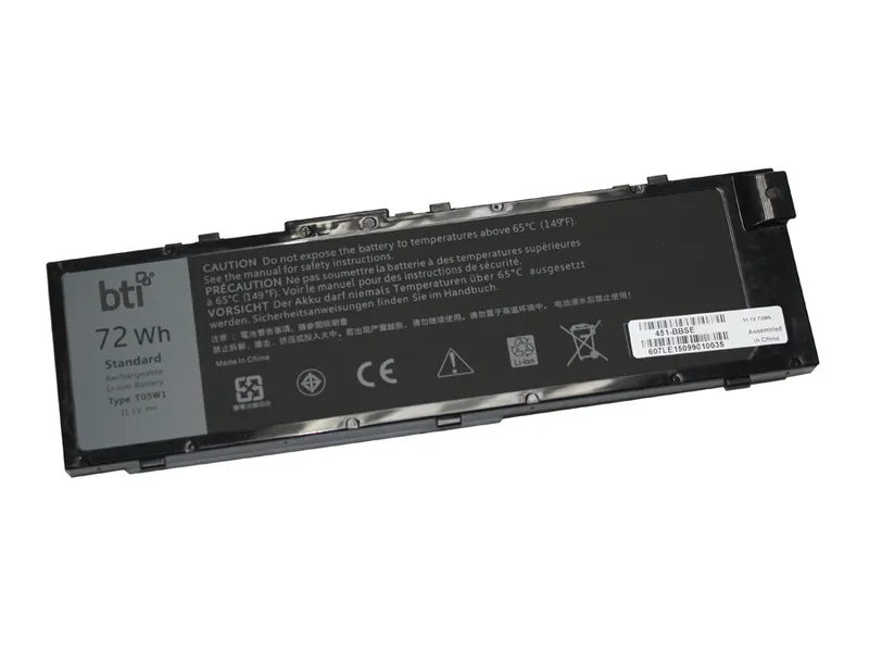BTI 72Wh 6 cell 0FNY7 compatible battery for DELL PRECISION 7720 PRECISION 7710 PRECISION 7520 PRECISION 7510 PRECISION M7710