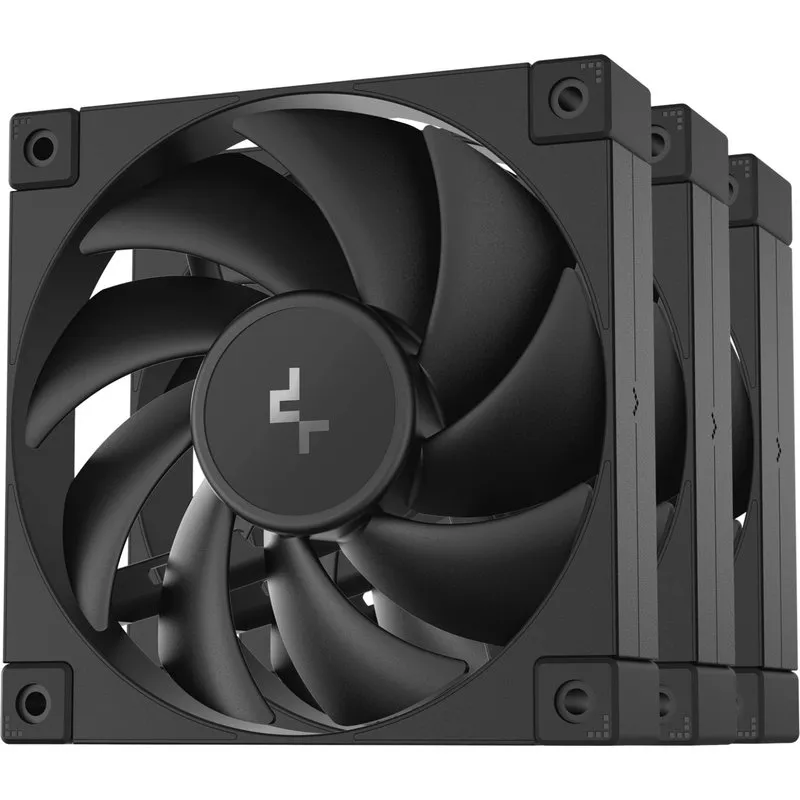 DeepCool FD12-3 IN 1 Computer case Fan 12 cm Black 3 pc(s)
