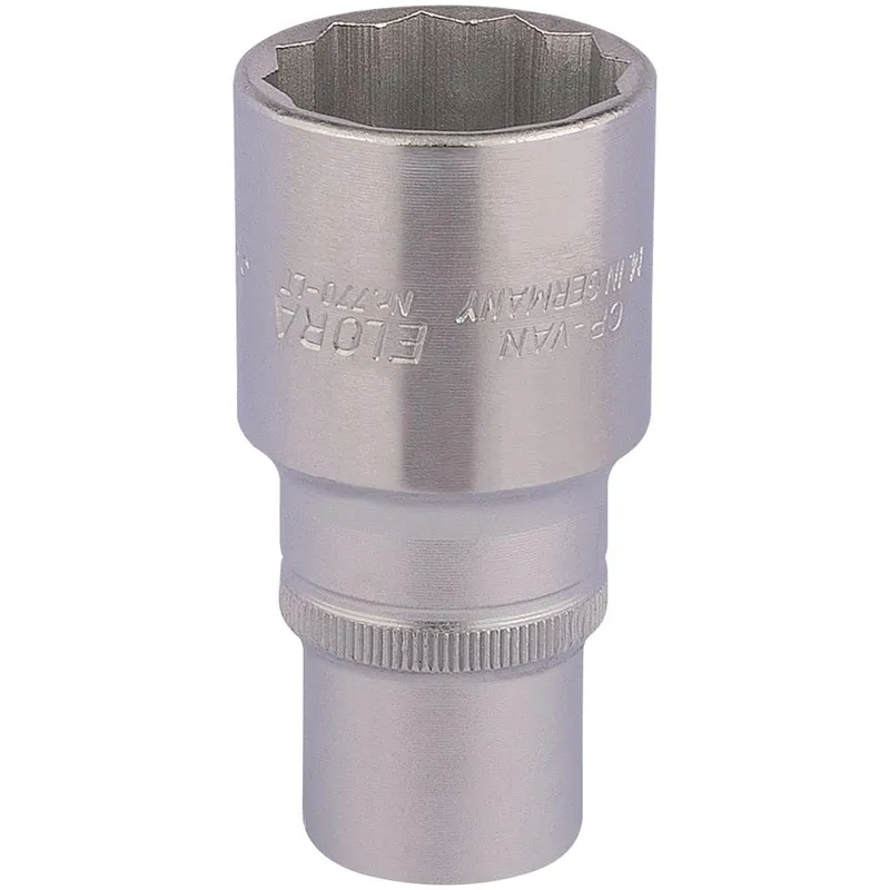 Elora 1/2" Drive Deep Bi Hexagon Socket Metric