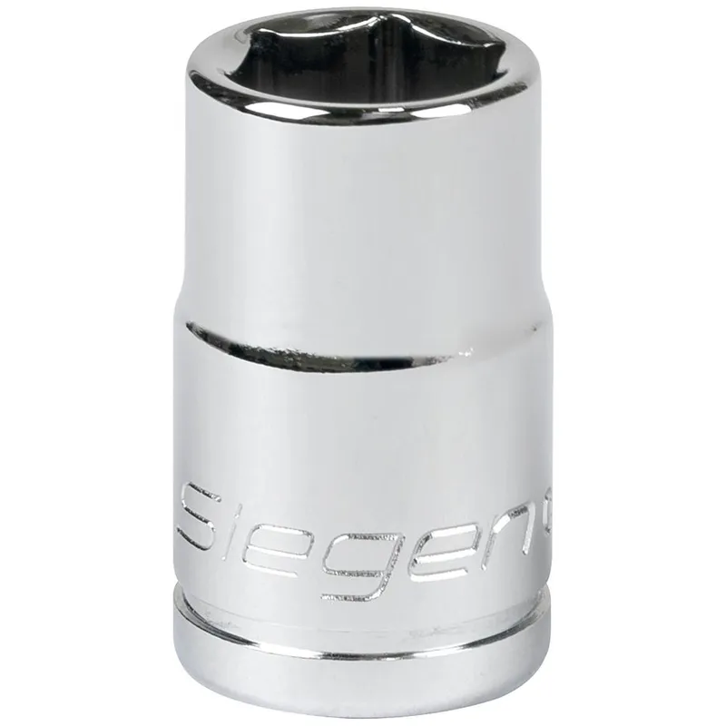 Siegen 3/8" Drive Hexagon WallDrive Socket Metric
